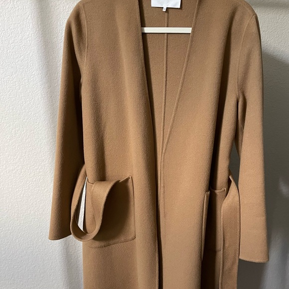 Frame Bell Wool Cashmere Double Face Coat Size S - Picture 6 of 12